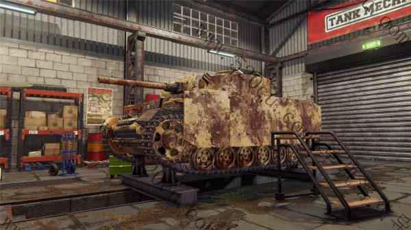 坦克维修模拟/坦克修理模拟/Tank Mechanic Simulator